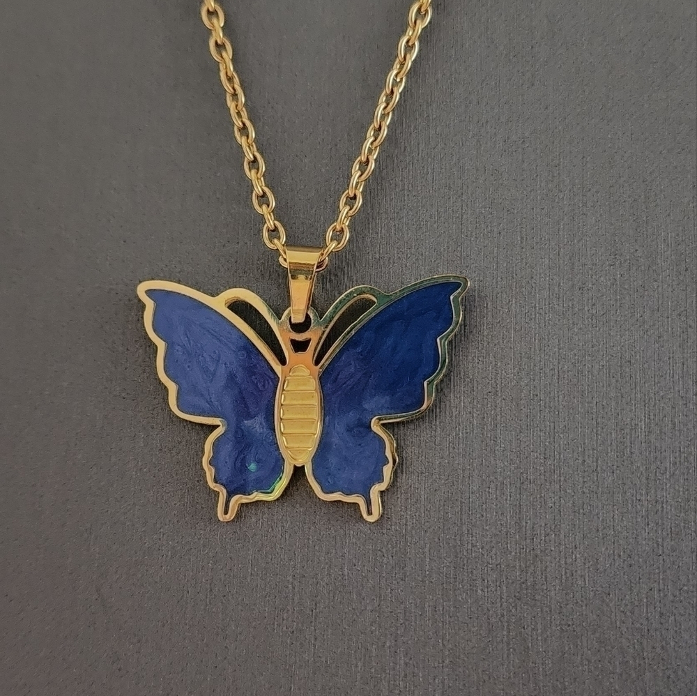 stainless steel necklace set - Picture 8 of 8